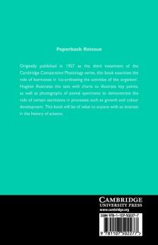 The Comparative Physiology of Internal             Secretion