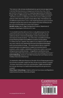 Governance Regulation and Powers on the             Internet