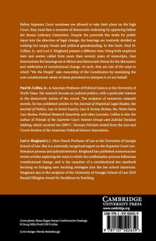 Supreme Court Confirmation Hearings and Constitutional             Change