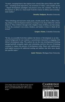 The Idea of Development in Africa