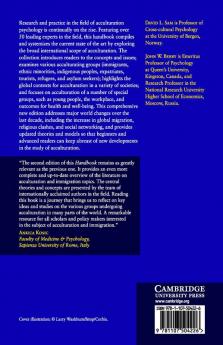The Cambridge Handbook of Acculturation             Psychology