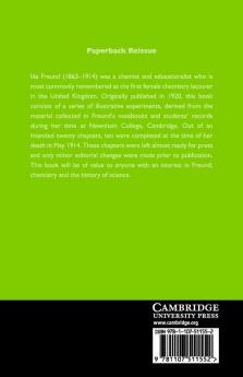 The Experimental Basis of Chemistry