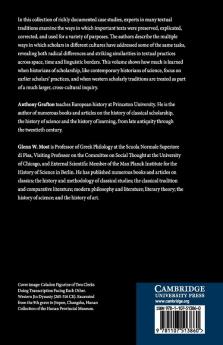 Canonical Texts and Scholarly Practices