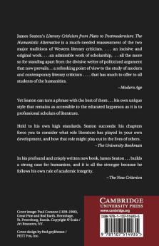 Literary Criticism from Plato to Postmodernism
