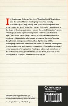 Hemingway Style and the Art of Emotion