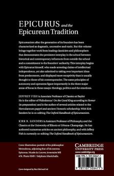 Epicurus and the Epicurean Tradition