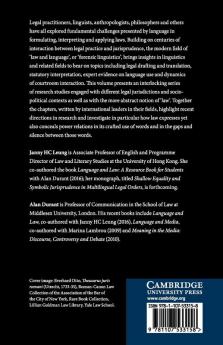 Meaning and Power in the Language of Law