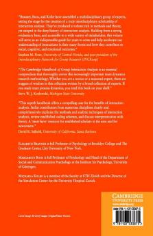 The Cambridge Handbook of Group Interaction             Analysis