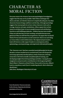 Character as Moral Fiction