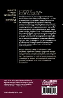 The Origins of International Investment Law