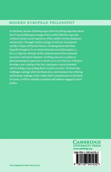 Kant's Defense of Common Moral Experience