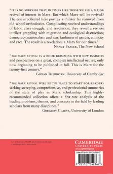 The Marx Revival