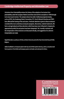 Exclusions from Patentability