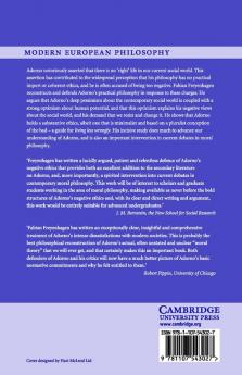 Adorno's Practical Philosophy