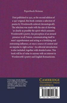 Selections from the Poems of William Wordsworth