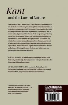 Kant and the Laws of Nature