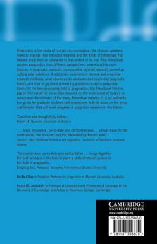 The Cambridge Handbook of Pragmatics