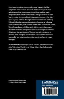 Patent Assertion Entities and Competition             Policy