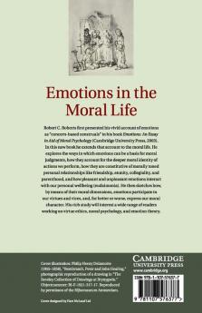 Emotions in the Moral Life