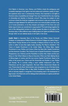 Civil Rights in American Law History and Politics