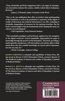 The Digital Humanities