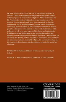 The Cambridge Companion to Newton