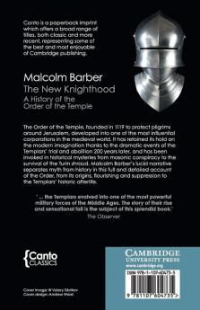 The New Knighthood: A History of the Order of the Temple (Canto Classics)