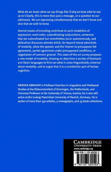 Modality in Syntax Semantics and Pragmatics
