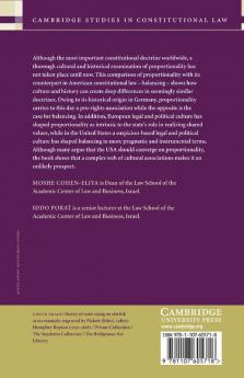Proportionality and Constitutional Culture