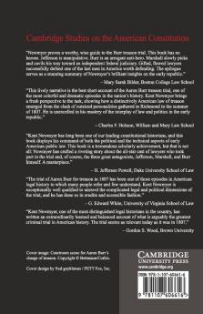 The Treason Trial of Aaron Burr