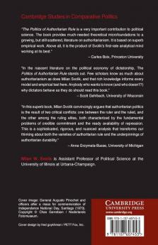The Politics of Authoritarian Rule