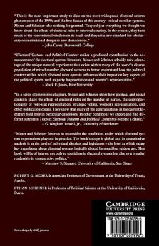 Electoral Systems and Political Context