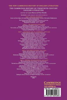 The Cambridge History of Twentieth-Century English Literature (The New Cambridge History of English Literature)