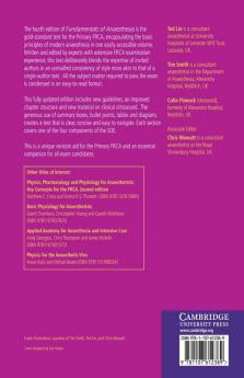 Fundamentals of Anaesthesia