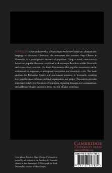 Venezuela's Chavismo and Populism in Comparative Perspective