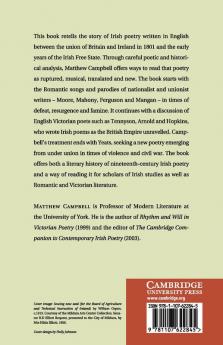 Irish Poetry under the Union 1801-1924