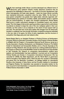 Authoritarian Origins of Democratic Party Systems in Africa
