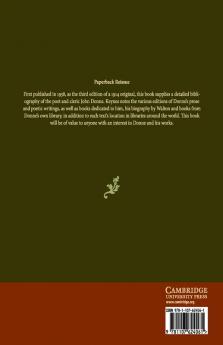 A Bibliography of Dr. John Donne
