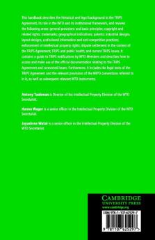 A Handbook on the WTO TRIPS Agreement