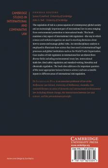 Science and Risk Regulation in International Law
