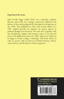 Studies of Political Thought from Gerson to Grotius