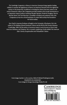 The Cambridge Companion to Slavery in American Literature