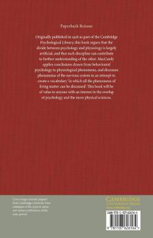 Common Principles in Psychology and Physiology