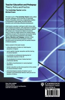 Teacher Education and Pedagogy