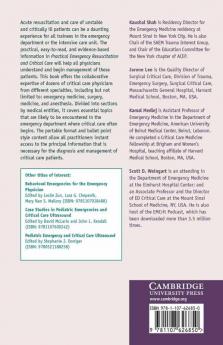 Practical Emergency Resuscitation and Critical Care