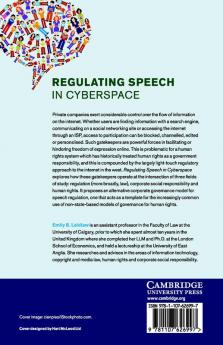 Regulating Speech in Cyberspace
