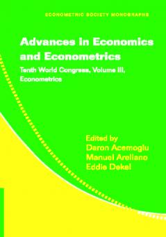 Advances in Economics and Econometrics