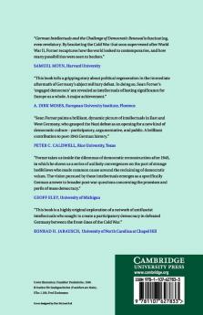 German Intellectuals and the Challenge of Democratic Renewal