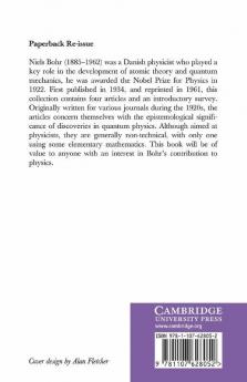 Atomic Theory and the Description of Nature