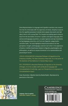 Event Representation in Language and Cognition